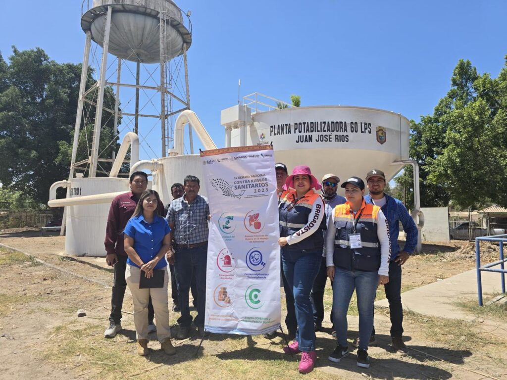Asegurando la Calidad del Agua: COEPRISS Supervisa Planta Potabilizadora en Juan José Ríos