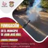 Salud Municipal continúa Jornada de Fumigación en comunidades del municipio.